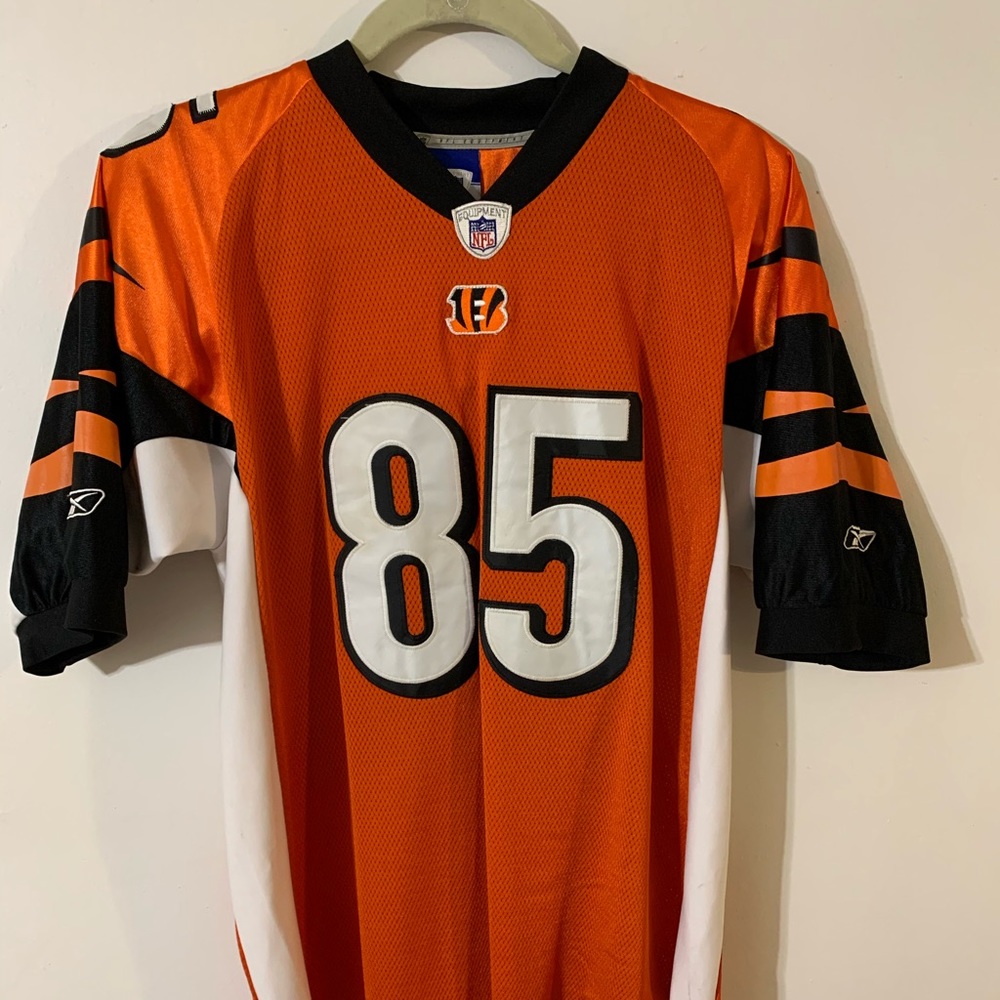 On Field Throwback Bengals Chad Johnson Jersey